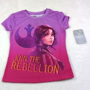 NWT Disney Store Jyn Erso Star Wars T-shirt XS 4